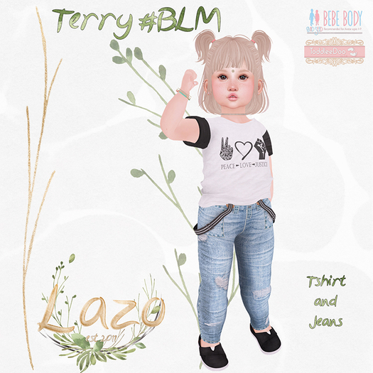 Second Life Marketplace Lazo Terry BLM Outfit